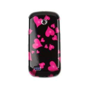   Case Raining Hearts For Samsung Eternity II Cell Phones & Accessories