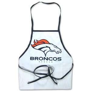  Denver Broncos NFL Grilling Bbq Apron: Sports & Outdoors