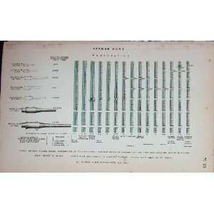  1887 Navy German Guns Perforation Diagram Table: Home 