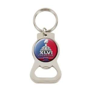   Super Bowl XLVI Champions Bottle Opener Keychain
