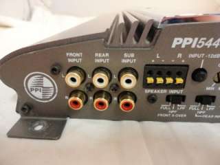   PPI 5440 5 Channel Power Car Amp 60x4 + 200x1 @2ohm Amplifier  