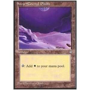  Magic the Gathering   Snow Covered Plains   Ice Age Toys 