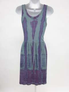 MICHAEL STARS Purple Tie Dye Sleeveles Dress Size OS  
