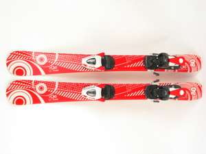 New Lil Flake Kids Jr. Shape Snow Ski with Salomon TZ5 Binding 80cm 