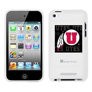  University of Utah Full on iPod Touch 4g Greatshield Case 