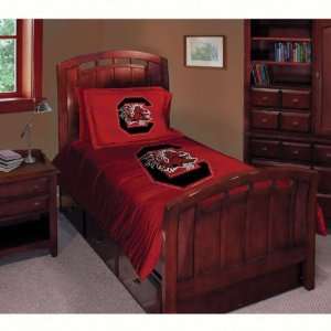  South Carolina Gamecocks Comforter Set   Twin/Full Bed 