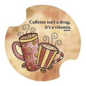  Caffeine is a Vitamin Java Time Carsters Coasters Kitchen 
