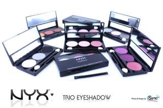 NYX TRIO EYESHADOW PALETTE PICK YOUR 3 COLORS  