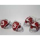   Collectibles Alabama Crimson Tide 2011 Mini Helmet Ornaments 4 Pack