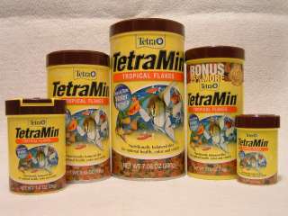 TetraMin TROPICAL FLAKES FISH FOOD Clean & Clear Water Formula 
