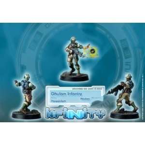    Infinity (#055) Haqqilam Ghulam Infantry (Hacker) Toys & Games