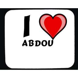 Love Abdou Decorated Mouse Pad  SHOPZEUS Computers & Electronics 