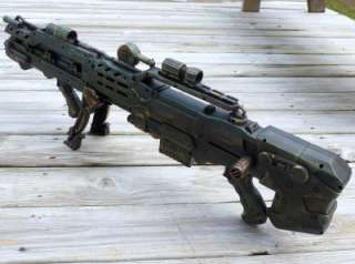   shot gun NERF LONGSHOT CS 6 Zombie HALO Soft Darts Toy rifle Fall OUT