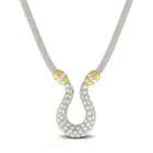 Bling Jewelry .925 Sterling Silver Gold Vermeil Horseshoe Encrusted 