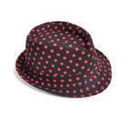 The Dapper Tie New Red Polka Dots Fedora Hat TheDapperTie HT0383 