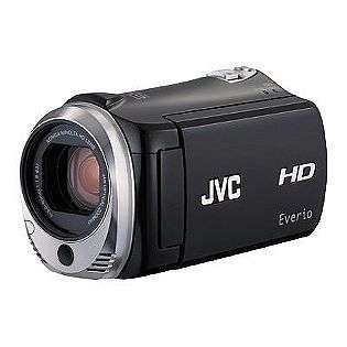 Everio 20X Optical Zoom Flash Memory Digital Camcorder   Black  JVC 
