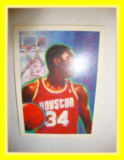 NBA HOOPS 1990 #364 AKEEM OLAJUWON (ILLUSTRATED)  