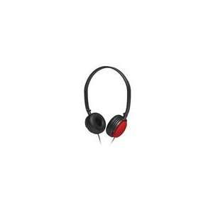  COBY CV135 Supra aural DJ Style Stereo Headphone (Red 