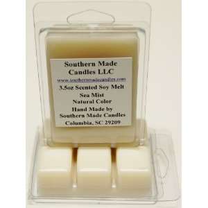  3 Pack 3.5 oz Scented Soy Wax Candle Melts Tarts   Sea 