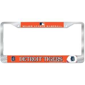 Detroit Tigers MLB Chrome License Plate Frame by Wincraft:  