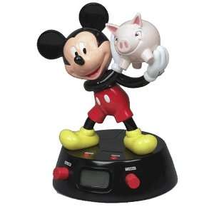  Kng 518384 Mickey Mouse Coin Bank clock Electronics