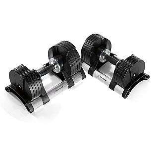 TwistLock Adjustable Dumbbells  StairMaster Fitness & Sports Strength 