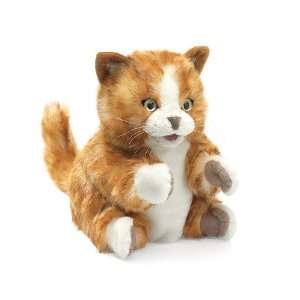  Orange Tabby Kitten Puppet (0638348028457) Folkmanis 
