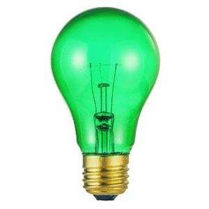     25A19/TG Standard Transparent Colored Light Bulb