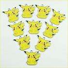lot wholesale 10pcs pokemon pikachu metal charm pendants for jewerly