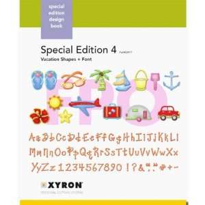  Vacation Shapes and Font Design Book