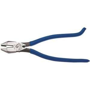 Ironworkers Work Pliers with Hook Bend Handle and Square Nose, 9 1/4 