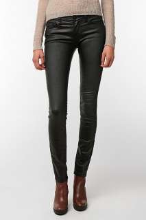 UrbanOutfitters  BDG Cigarette Mid Rise Jean   Coated Black
