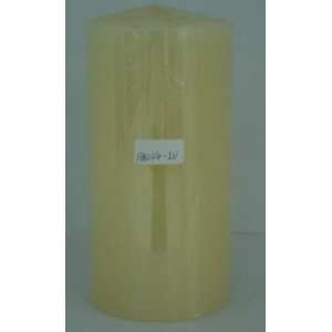   : 4X8 VANILLA SCENTED IVORY PALM WAX PILLAR CANDLE: Home Improvement