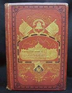 1876 PHILADELPHIA CENTENNIAL EXHIBITION BOOK.   