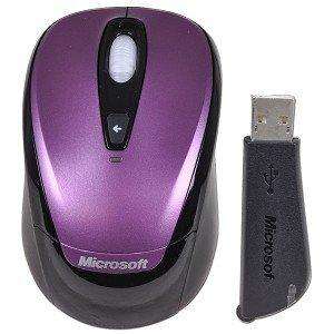 Microsoft Wireless Mobile Mouse 3000   Purple   Brand New! Sealed 