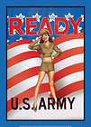 US Air Force~WW II~Military~Pin Up Girl~Tin/Metal Sign  