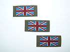 BRAND NEW ♦ MILITARY   CRAFTS   UNION JACK BADGES X 3   PATCHES 