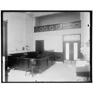   branch,19th Ward Bank,interior,low desk,New York,N.Y.