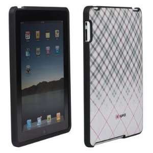  Speck Grey & Black Plaid Fitted Case for Apple iPad Gen 1 
