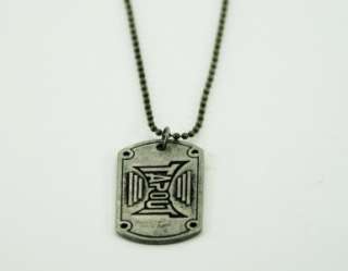 TAPOUT Silver Dog Tag Chain Necklace RARE UFC MMA NEW  