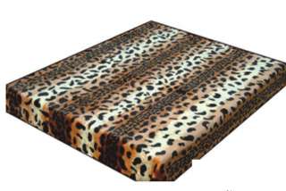 Zebra Bedding Black Soft Faux Mink Blanket Queen Size  
