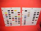 1979 CHRYSLER DODGE PLYMOUTH PAINT CHIPS COLOR CHART 79