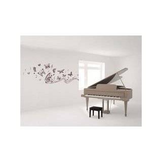  Magical Butterflies and Music Notes Peel and Stick Wall 