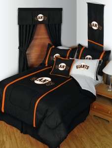 SAN FRANCISCO GIANTS 5 piece FULL Bed in a Bag with comforter and 