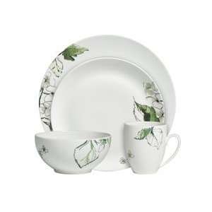 Wedgwood FLORAL LEAF 4 Piece Place Setting  Kitchen 