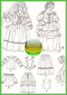Medieval Dress Patterns SCA LARP Plus Size 26W 32W  