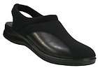 fly flot flexi black clogs mules shoes womens size 8