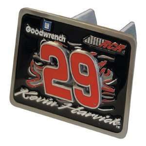   NASCAR Pewter Trailer Hitch Cover by Half Time Ent.: Sports & Outdoors