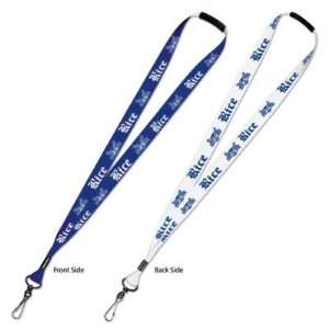  RICE OWLS OFFICIAL LOGO LANYARD KEYCHAIN: Sports 