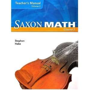  Vol. 2: Teacher Manual (Course 3) [Hardcover]: Various 